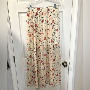 EUC Hot Topic Disney princess icons maxi skirt size medium